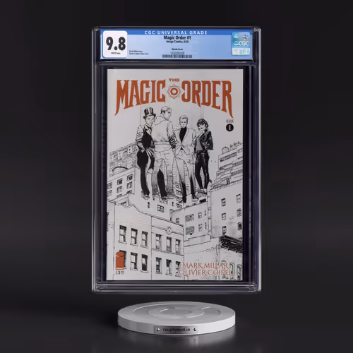 Magic Order #1 CGC 9.8 White Pages (Image Comics, 6/18) - Universal Variant Cover