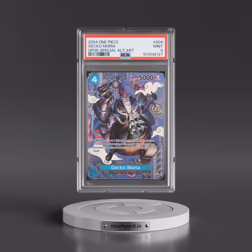 2024 One Piece OP08-Two Legends #004 Gecko Moria - Special Alternate Art (PSA 9 MINT)