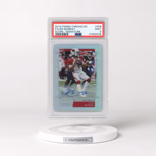 2019 Panini Chronicles Score Update Rookies #458 Kyler Murray - Signature (PSA 9 MINT)
