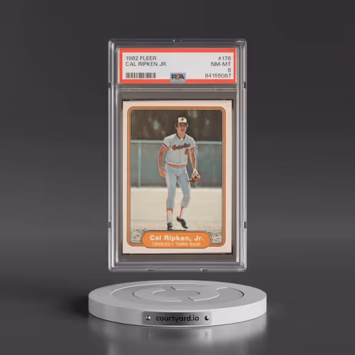 1982 Fleer #176 Cal Ripken Jr. (PSA 8 NM-MT)