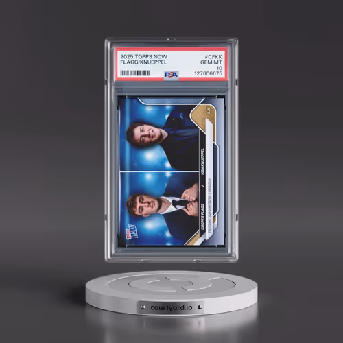 2025 Topps Now #CFKK Cooper Flagg/Kon Knueppel (PSA 10 GEM MINT)