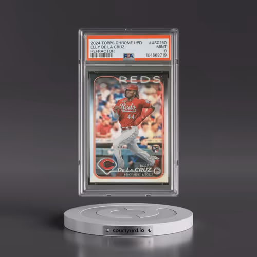 2024 Topps Chrome Update #USC150 Elly de La Cruz - Refractor (PSA 9 MINT)