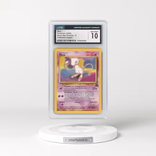 1999 Black Star Promos #8 Mew - Pokémon League (CGC 10 GEM MINT)