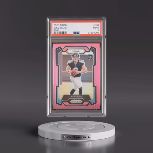 2023 Panini Prizm #397 Will Levis - Pink Prizm (PSA 9 MINT)