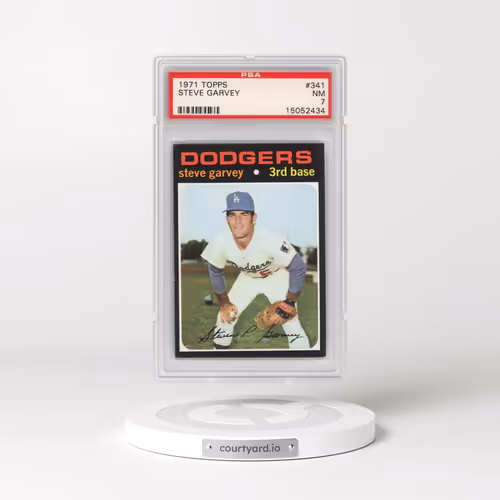 1971 Topps #341 Steve Garvey (PSA 7 NM)