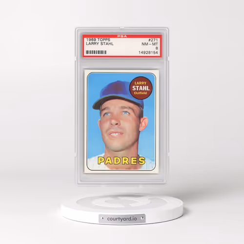 1969 Topps #271 Larry Stahl (PSA 8 NM-MT)