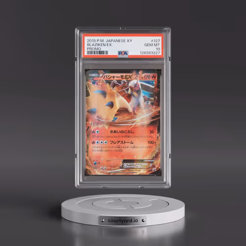 2015 Pokémon XY Promo #127 Blaziken EX - Holo (PSA 10 GEM MINT)