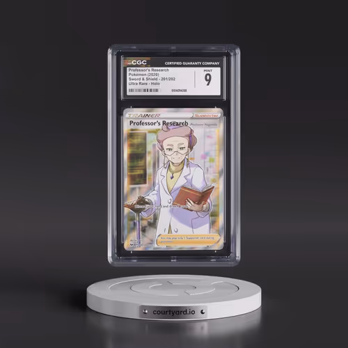2020 Sword & Shield #201/202 Professor's Research - Holo (CGC 9 MINT)