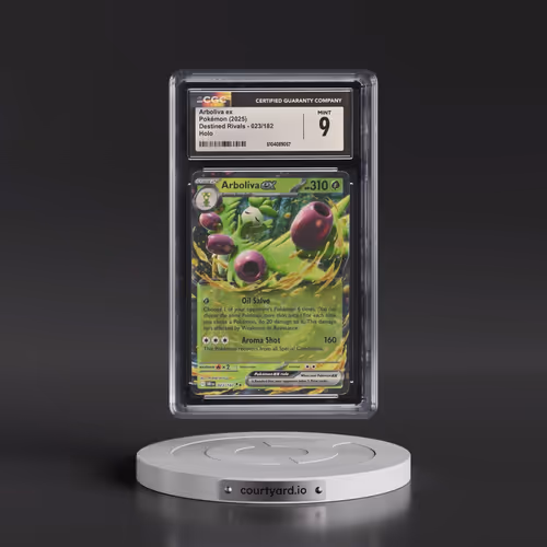 2025 Destined Rivals - DRI EN #023/182 Arboliva ex - Holo (CGC 9 MINT)