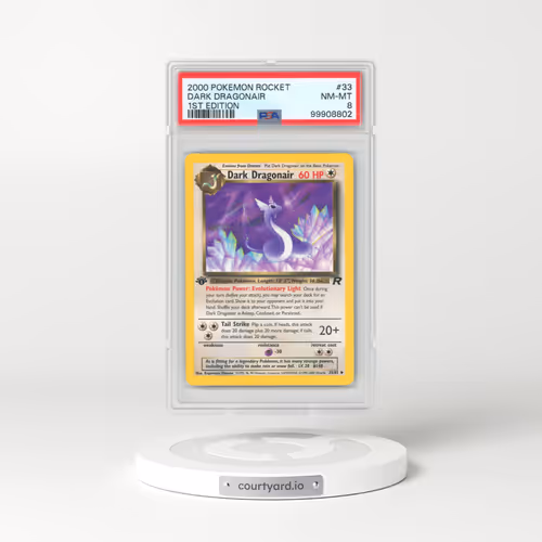 2000 Team Rocket #33 Dark Dragonair - 1st Edition (PSA 8 NM-MT)