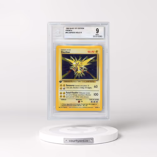 1999 Pokémon Base #16 Zapdos - 1st Edition Holo (BGS 9 MINT)