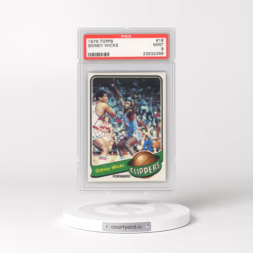 1979 Topps #16 Sidney Wicks (PSA 9 MINT)