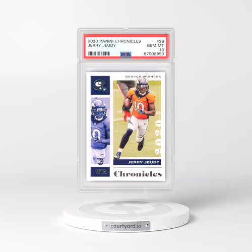 2020 Panini Chronicles #29 Jerry Jeudy (PSA 10 GEM MINT)