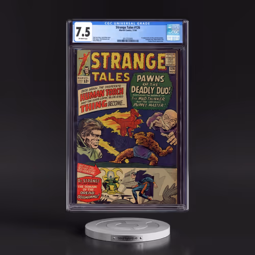 Strange Tales #126 CGC 7.5 Off-white Pages (Marvel Comics, 11/64) - Universal