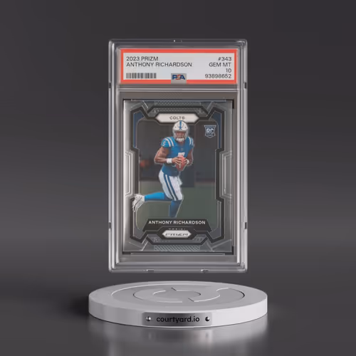 2023 Panini Prizm #343 Anthony Richardson (PSA 10 GEM MINT)