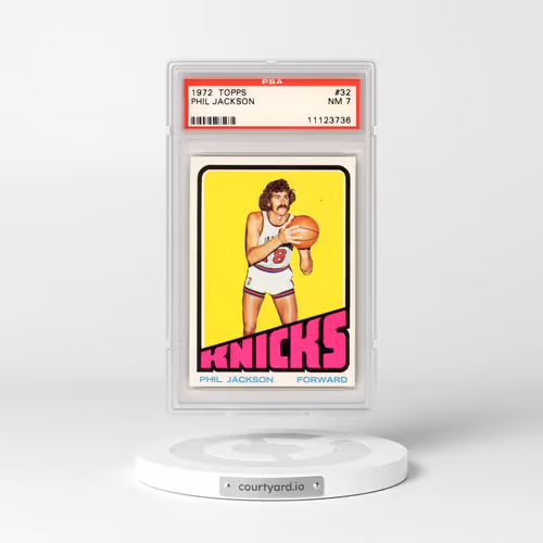 1972 Topps #32 Phil Jackson (PSA 7 NM)