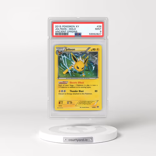 2015 Pokémon XY Ancient Origins #26 Jolteon - Holo (PSA 9 MINT)
