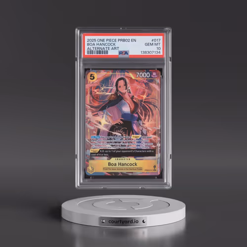 2025 One Piece PRB02-Premium Booster -One Piece Card the Best- Vol.2 #017 Boa Hancock - Alternate Ar