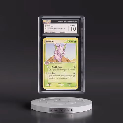2004 EX Fire Red & Leaf Green #41/112 Nidorino (CGC 10 GEM MINT)