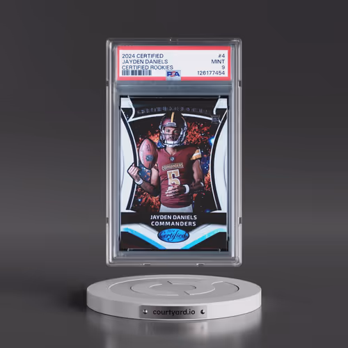 2024 Panini Certified Certified Rookies #4 Jayden Daniels (PSA 9 MINT)