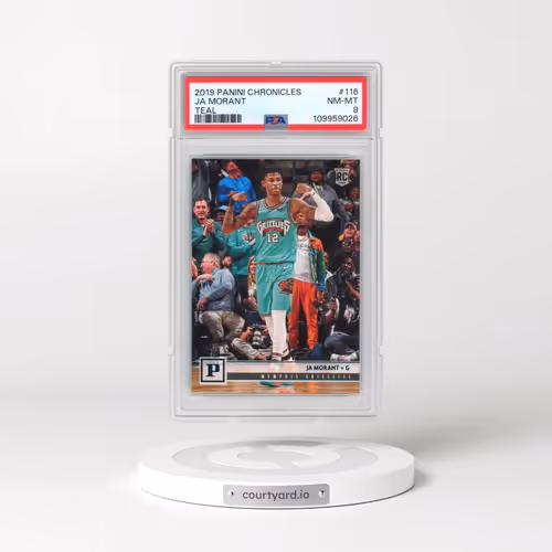 2019 Panini Chronicles #116 Ja Morant - Teal (PSA 8 NM-MT)