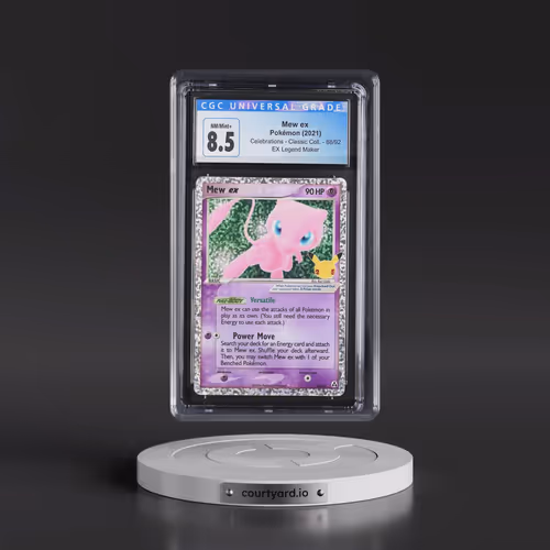 2021 Celebrations - Classic Collection #88/92 Mew ex - EX Legend Maker Holo (CGC 8.5 NM-MT+)