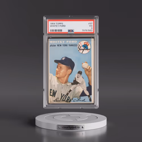 1954 Topps #37 Whitey Ford (PSA 3 VG)