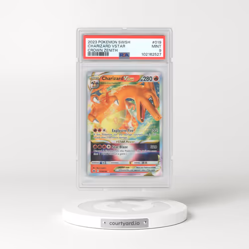 2023 Pokémon Sword and Shield Crown Zenith #019 Charizard Vstar (PSA 9 MINT)