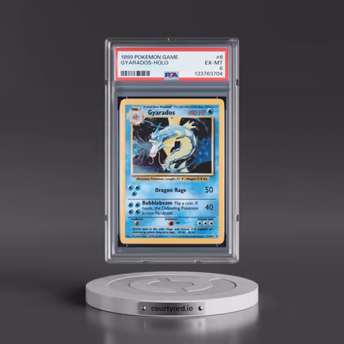 1999 Pokémon Game #6 Gyarados - Holo (PSA 6 EX-MT)