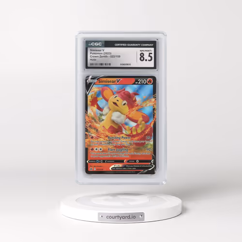 2023 Crown Zenith #022/159 Simisear V - Holo (CGC 8.5 NM-MT+)