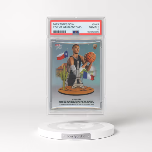 2023 Topps Now #VW4 Victor Wembanyama (PSA 10 GEM MINT)