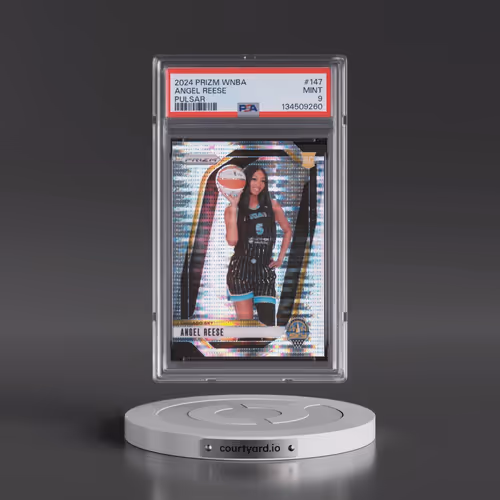 2024 Panini Prizm WNBA #147 Angel Reese - Pulsar (PSA 9 MINT)