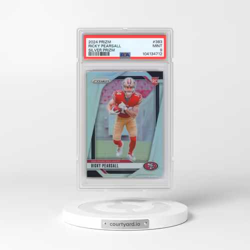 2024 Panini Prizm #383 Ricky Pearsall - Silver Prizm (PSA 9 MINT)