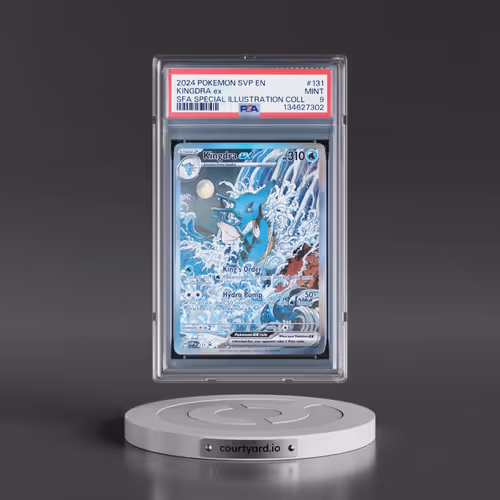 2024 Pokémon Svp EN-SV Black Star Promo #131 Kingdra EX - Holo Shrouded Fable Special Illustration C