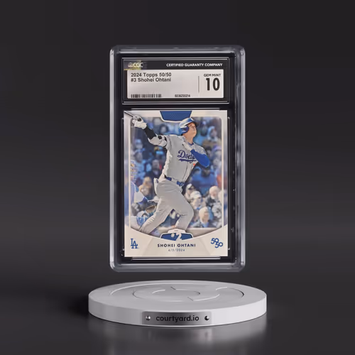 2024 Topps 50/50 Shohei Ohtani #3 Shohei Ohtani (CGC 10 GEM MINT)