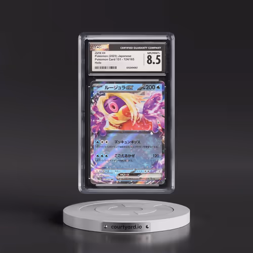 2023 Pokémon Card 151 #124/165 Jynx ex - Holo (CGC 8.5 NM-MT+)