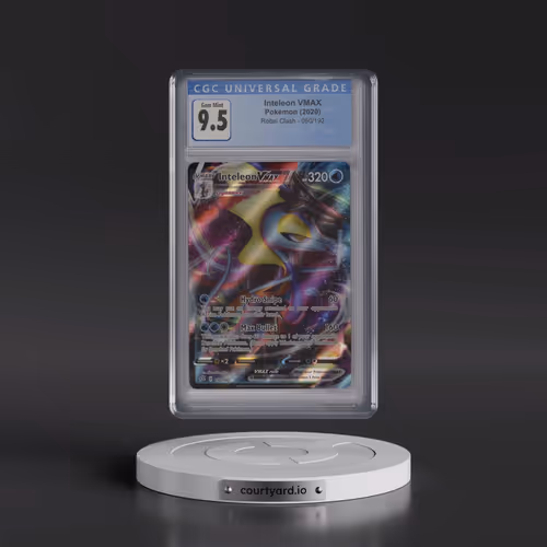 2020 Rebel Clash #050/192 Inteleon VMAX - Holo (CGC 10 GEM MINT)