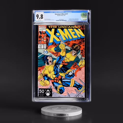 Uncanny X-Men #277 CGC 9.8 White Pages (Marvel Comics, 6/91)