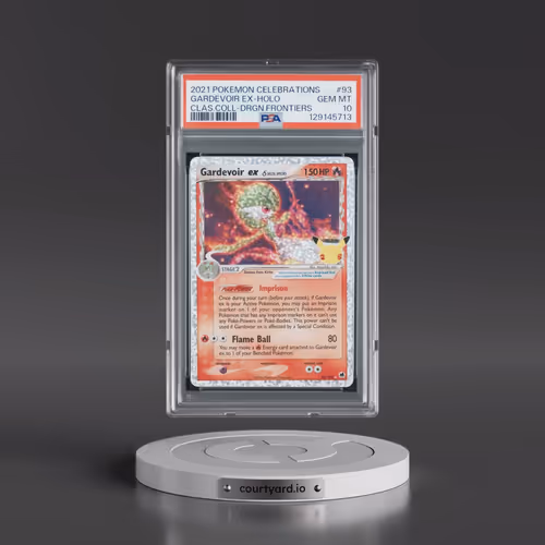 2021 Pokémon Celebrations Classic Collection #93 Gardevoir EX - Holo Holo (PSA 10 GEM MINT)