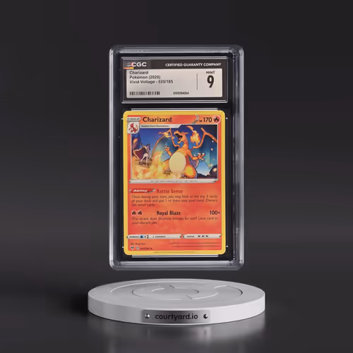 2020 Vivid Voltage #025/185 Charizard (CGC 9 MINT)
