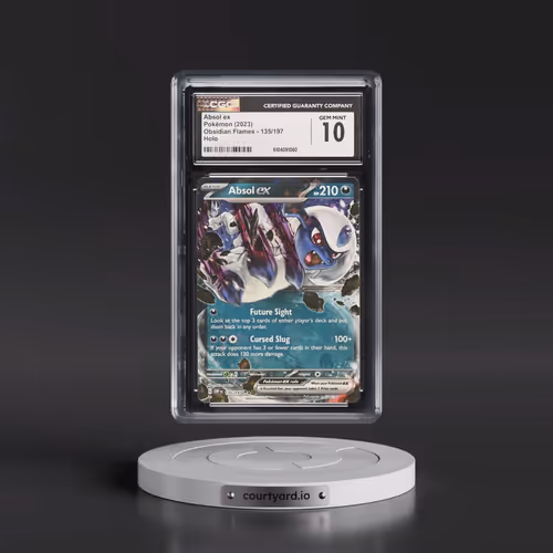 2023 Obsidian Flames - OBF EN #135/197 Absol ex - Holo (CGC 10 GEM MINT)