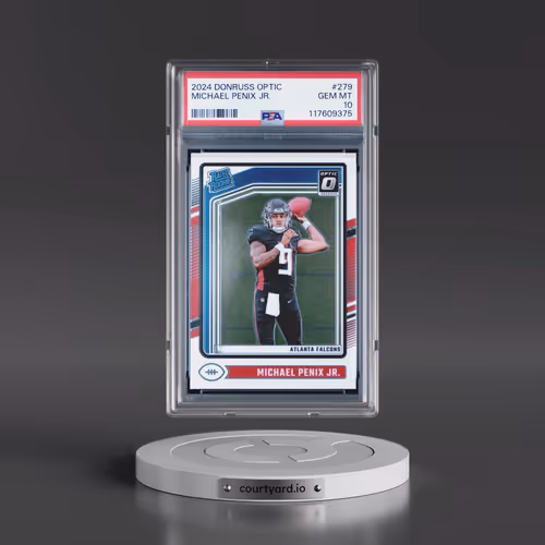2024 Panini Donruss Optic #279 Michael Penix Jr. (PSA 10 GEM MINT)
