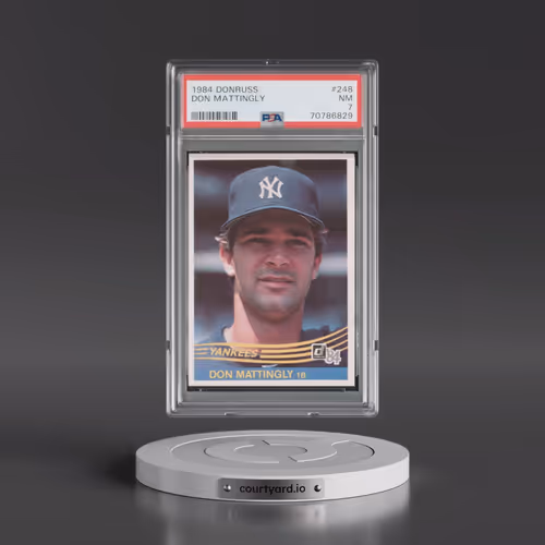 1984 Donruss #248 Don Mattingly (PSA 7 NM)