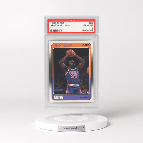 1988 Fleer #89 Armon Gilliam (PSA 10 GEM MINT)