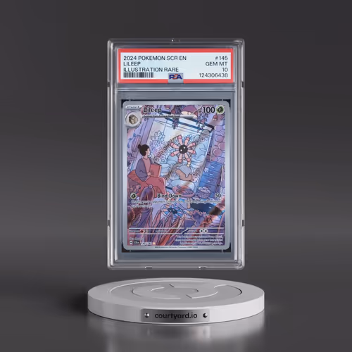 2024 Pokémon Scr EN-Stellar Crown #145 Lileep - Illustration Rare (PSA 10 GEM MINT)