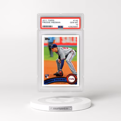2011 Topps #145 Freddie Freeman (PSA 10 GEM MINT)