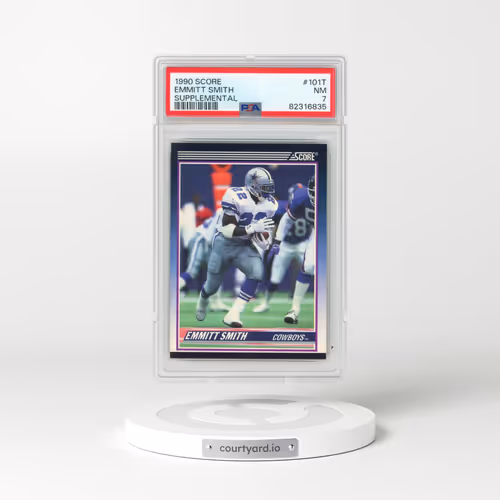 1990 Score Supplemental #101T Emmitt Smith (PSA 7 NM)