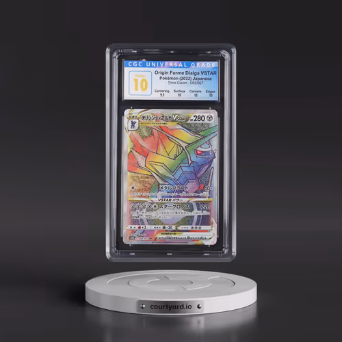 2022 Time Gazer #082/067 Origin Forme Dialga VSTAR - Hyper Rare Holo (CGC 10 PRISTINE)