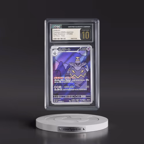 2024 Pokémon Sv6a-Night Wanderer #070 Dusknoir - Art Rare (CGC 10 PRISTINE)