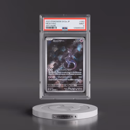 2023 Pokémon Sv2a-Pokémon 151 #183 Mewtwo - Art Rare (PSA 9 MINT)